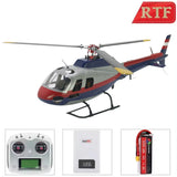 FL450 V5 FLISHRC Roban AS350 Squirrel 450 Size Scale Helicopter Tricopter rotor head 6CH GPS with Flight Control RTF RC Heli